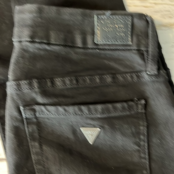 Guess - size 27 black jeans - Picture 4 of 9
